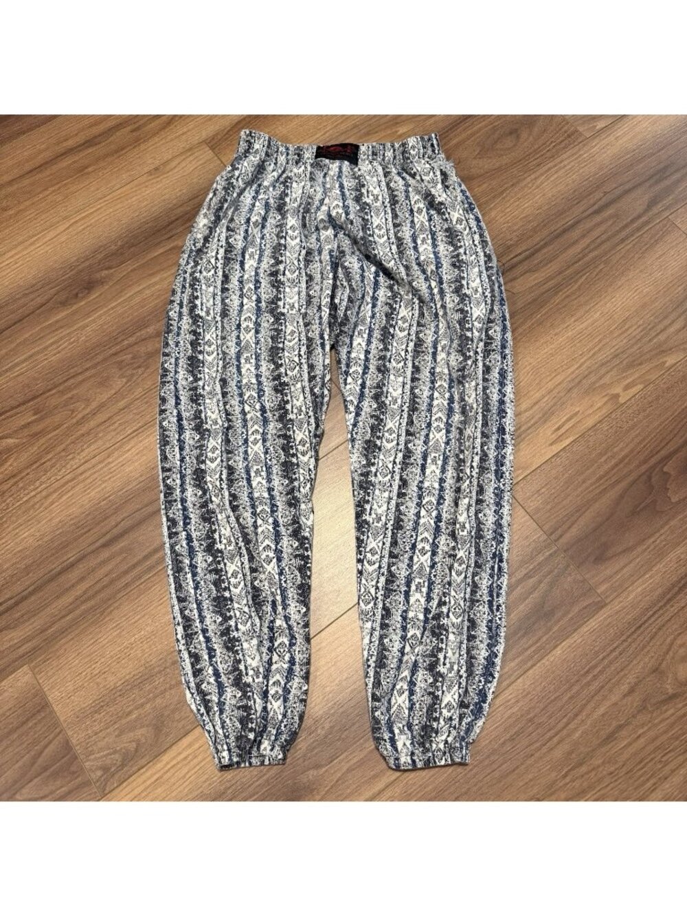 Vintage LEI Beach Wear Pants Life Energy Intelligence Parachute Jogger Size L